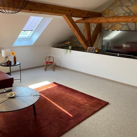 Landhausidyll Apartment Wohn- Und Schlafzimmer Klutz Kültér fotó