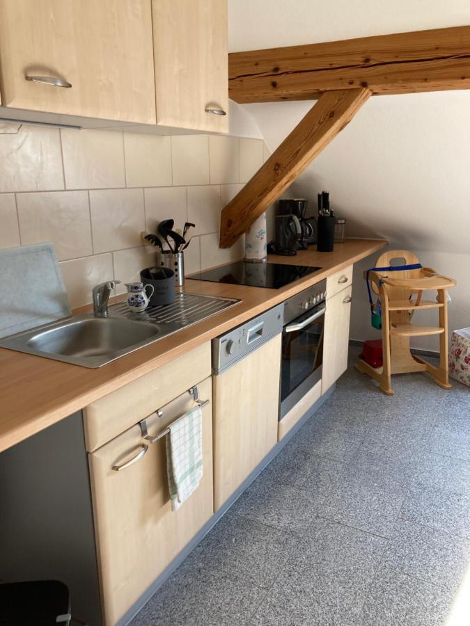 Landhausidyll Apartment Wohn- Und Schlafzimmer Klutz Kültér fotó