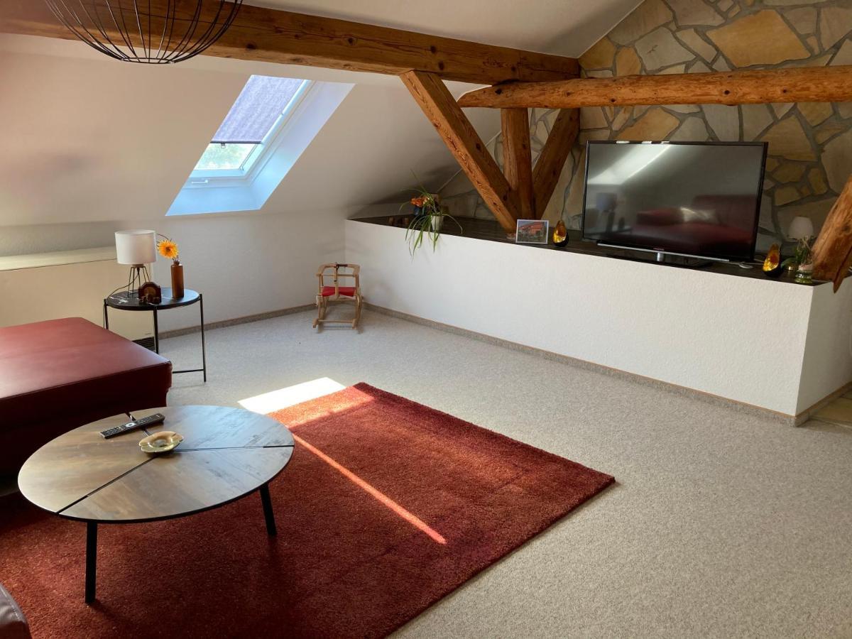 Landhausidyll Apartment Wohn- Und Schlafzimmer Klutz Kültér fotó